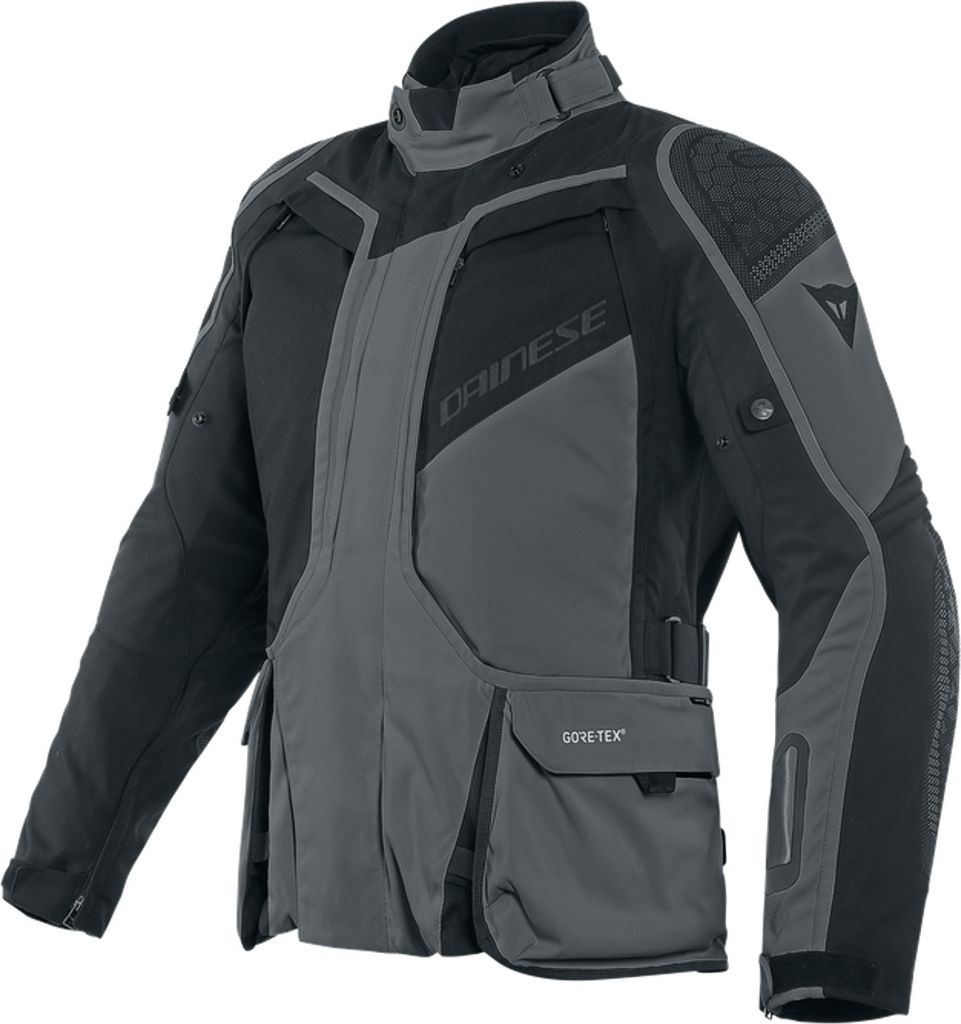 Dainese D-Explorer 2 Gore-Tex Motorrad Textiljacke Farbe: Schwarz, Grösse: 48