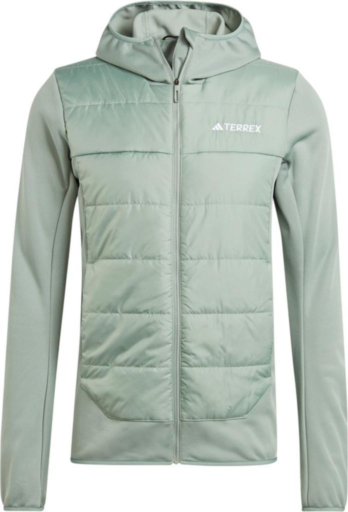 Adidas Herren Jacke klassisch mit Kapuze Seladongrün IM8107