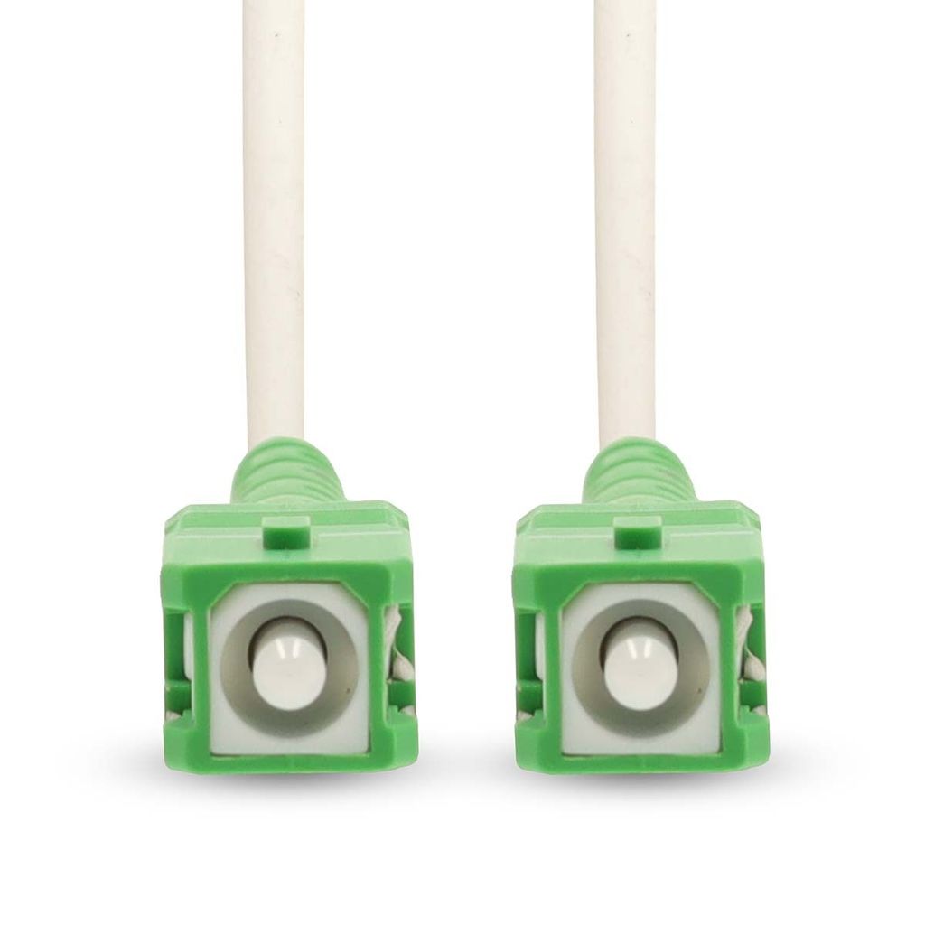 Nedis Glasfaser-Netzwerkkabel - SMF (Single Mode Phase) - SC/APC - SC/APC - 100 Gbps - 2.00 m - Weiss - Gift Box with Euro Lock