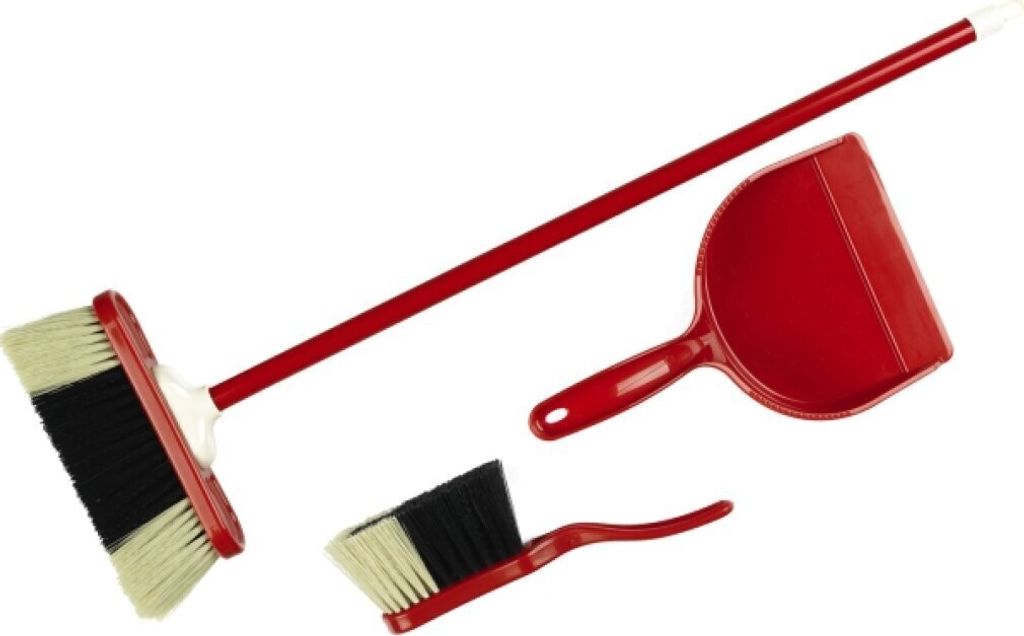 Vileda Kehrset 3tlg. Kunststoff rot Produktbild 