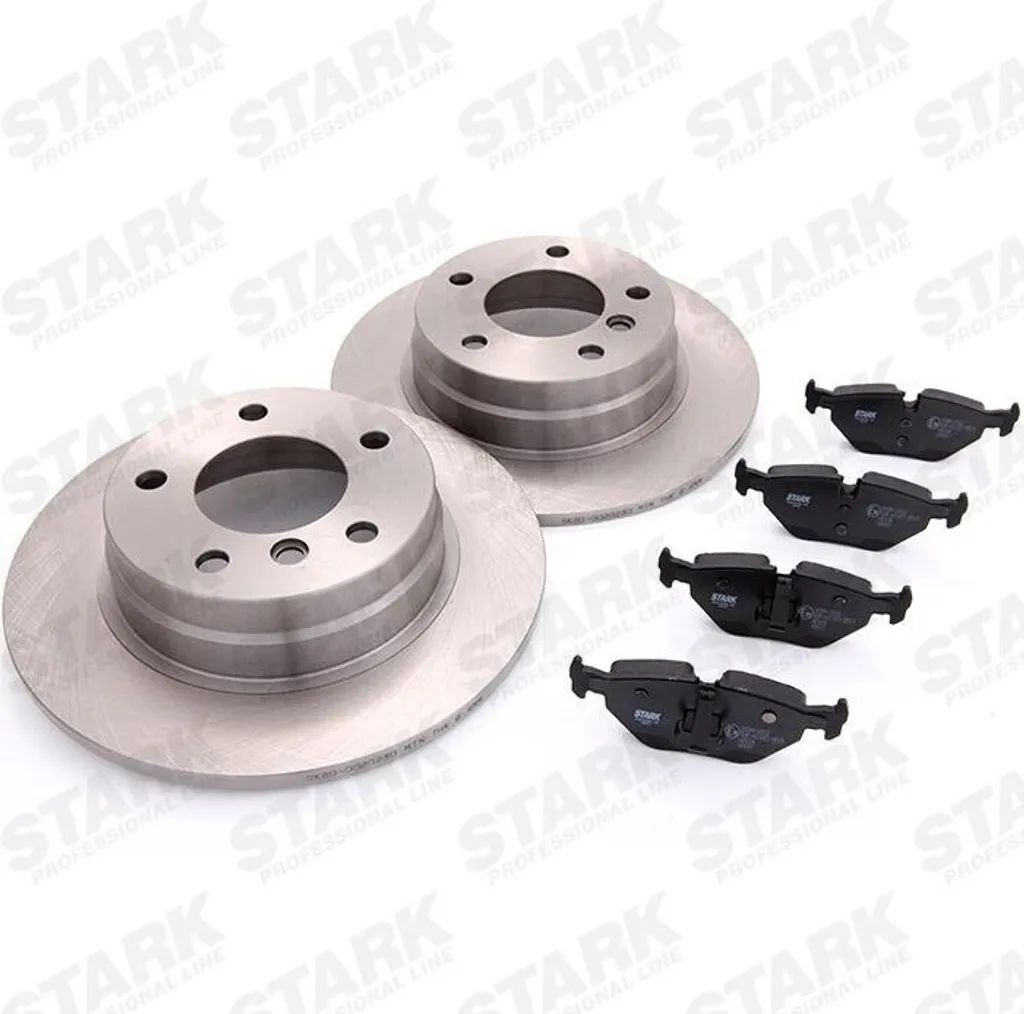 Kit de Freinage Complet Disques et Plaquettes pour BMW Série 3 E36 E46