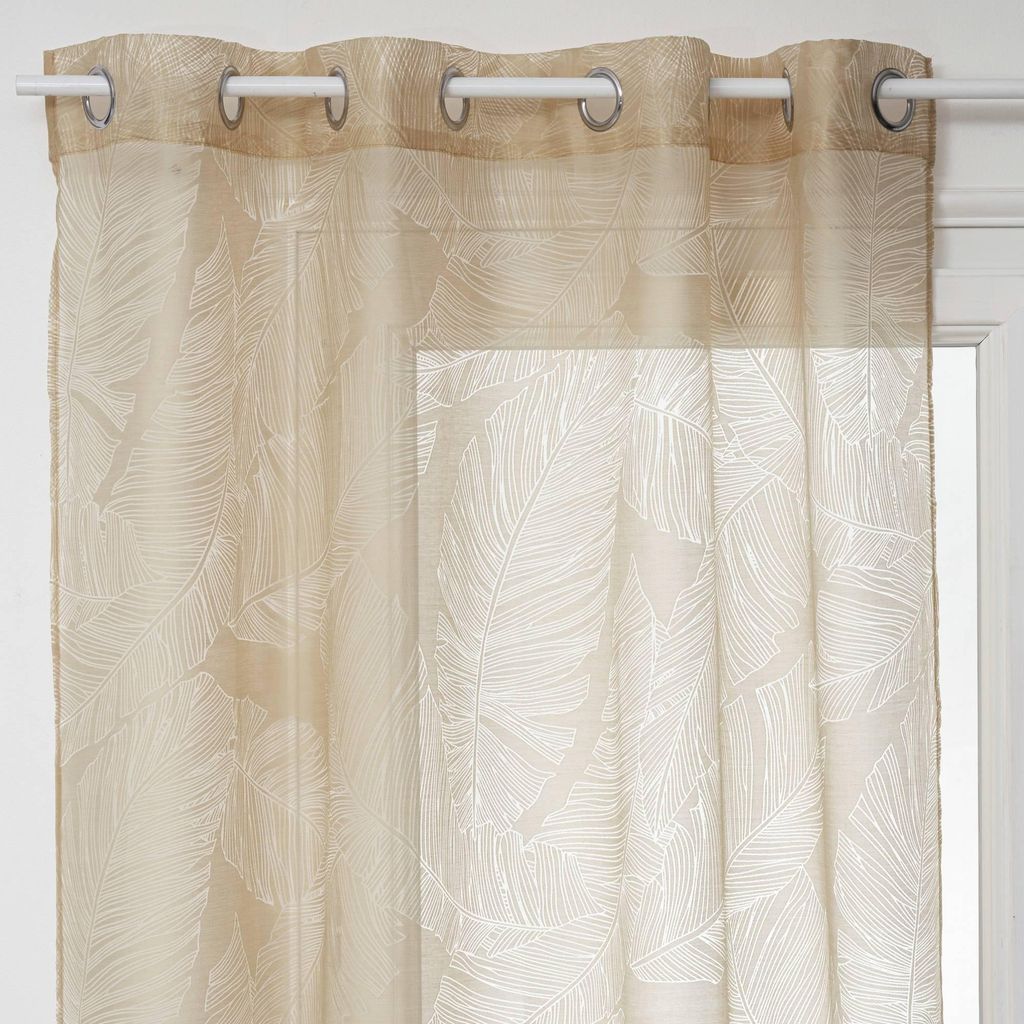 Vorhang "devo" beige 140x240cm - Atmosphera créateur d'intérieur