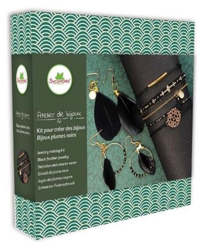 Sycomore Schmuck Bastelset Plumes du soir kreatives Spielzeug ab 12 Jahren