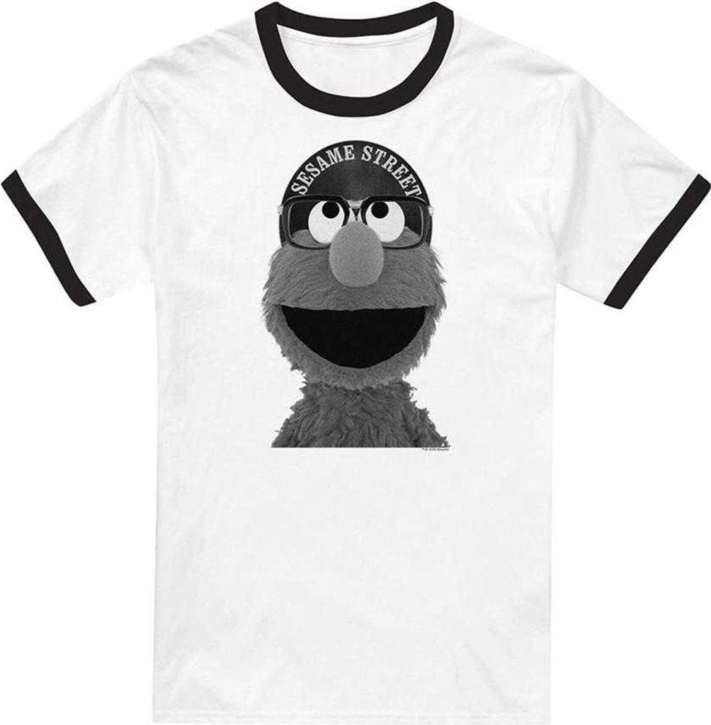 Sesame Street - "Lee" T-Shirt für Herren/Damen Uni TV28347 (S) (Weiß)