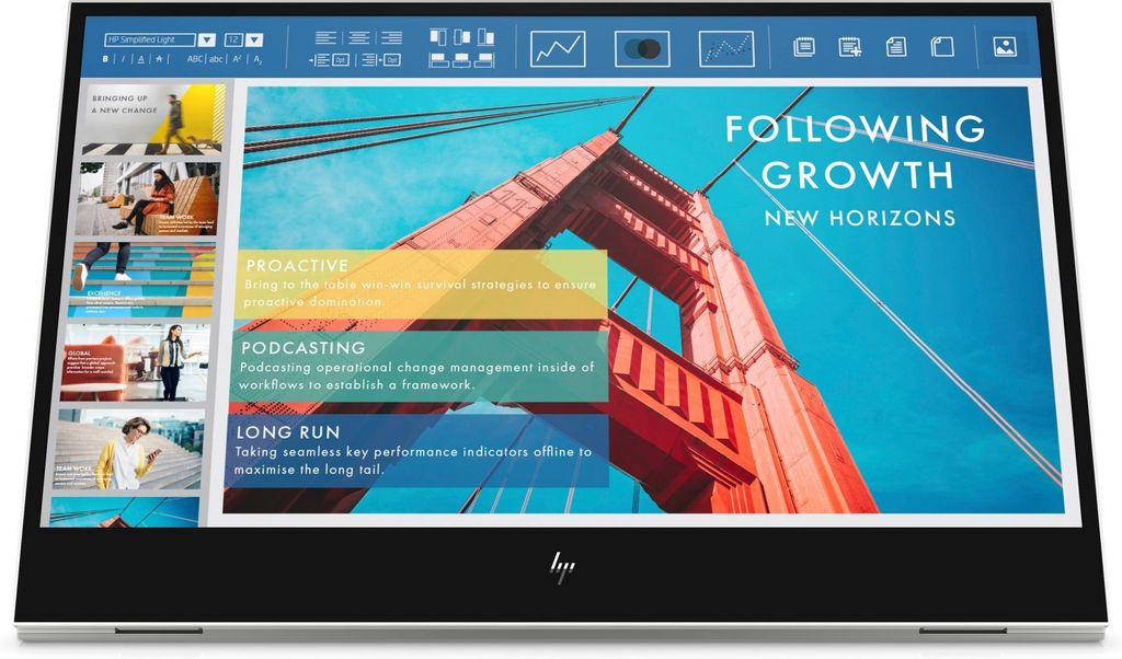 HP E-Series E14 G4 Computerbildschirm 35,6 cm (14") 1920 x Produktbild 