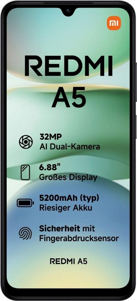 Redmi A5／4＋128GB／ブラック／グローバル版 Xiaomi Redmi A5 4G Dual Sim 4GB RAM 128GB - Black