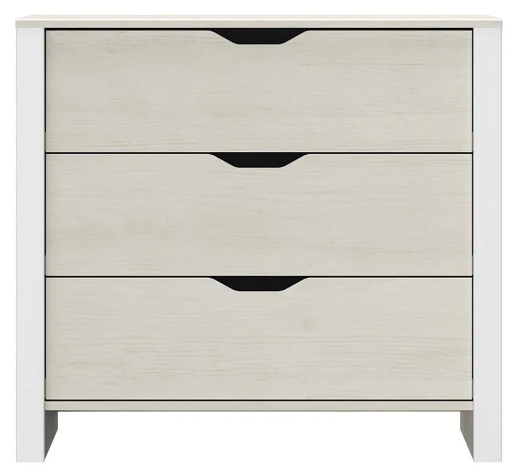 Gagnez de la place avec la commode Nairobi 3 tiroirs - Rangement malin