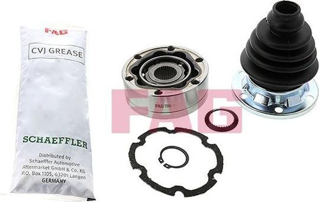 FAG 771 0576 30 Gelenksatz, Antriebswelle OE 1J0498103A kompatibel mit A3 8L, Leon, Toledo, Octavia, Bora, Golf IV, New Beetle