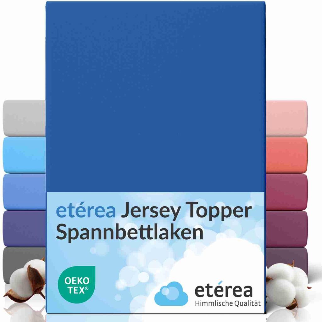 etérea Jersey Spannbettlaken Baumwolle 180x200 - 200x200 cm