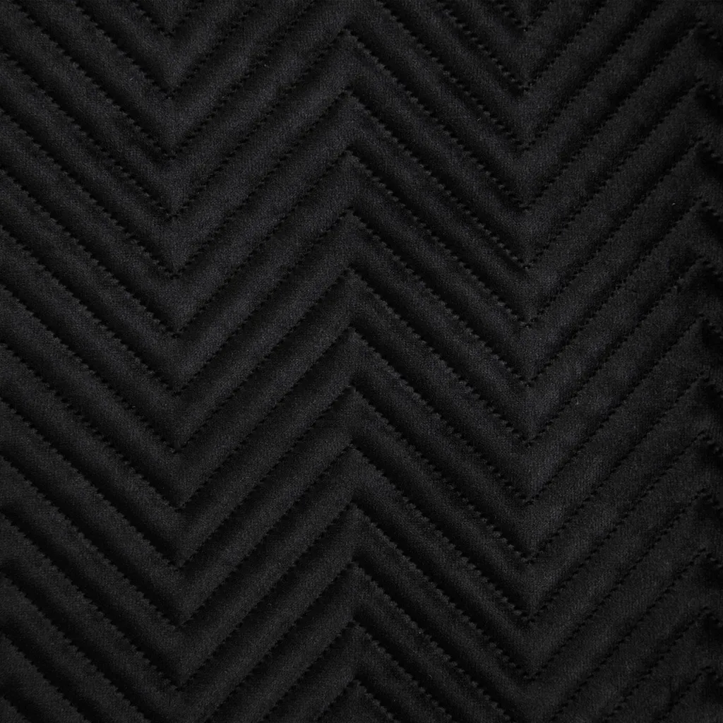 Copriletto SOFIA Nero 230x260 cm | Microfibra Certificata e Resistente - 5