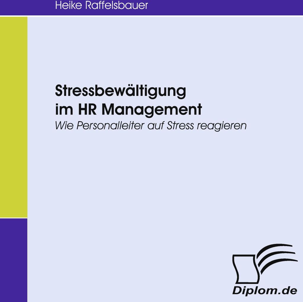 Stressbewältigung im HR Management