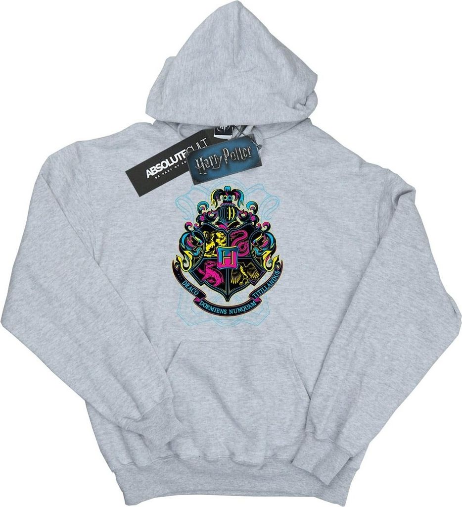 Harry Potter - "Hogwarts" Kapuzenpullover für Jungen BI7640 (128) (Grau)