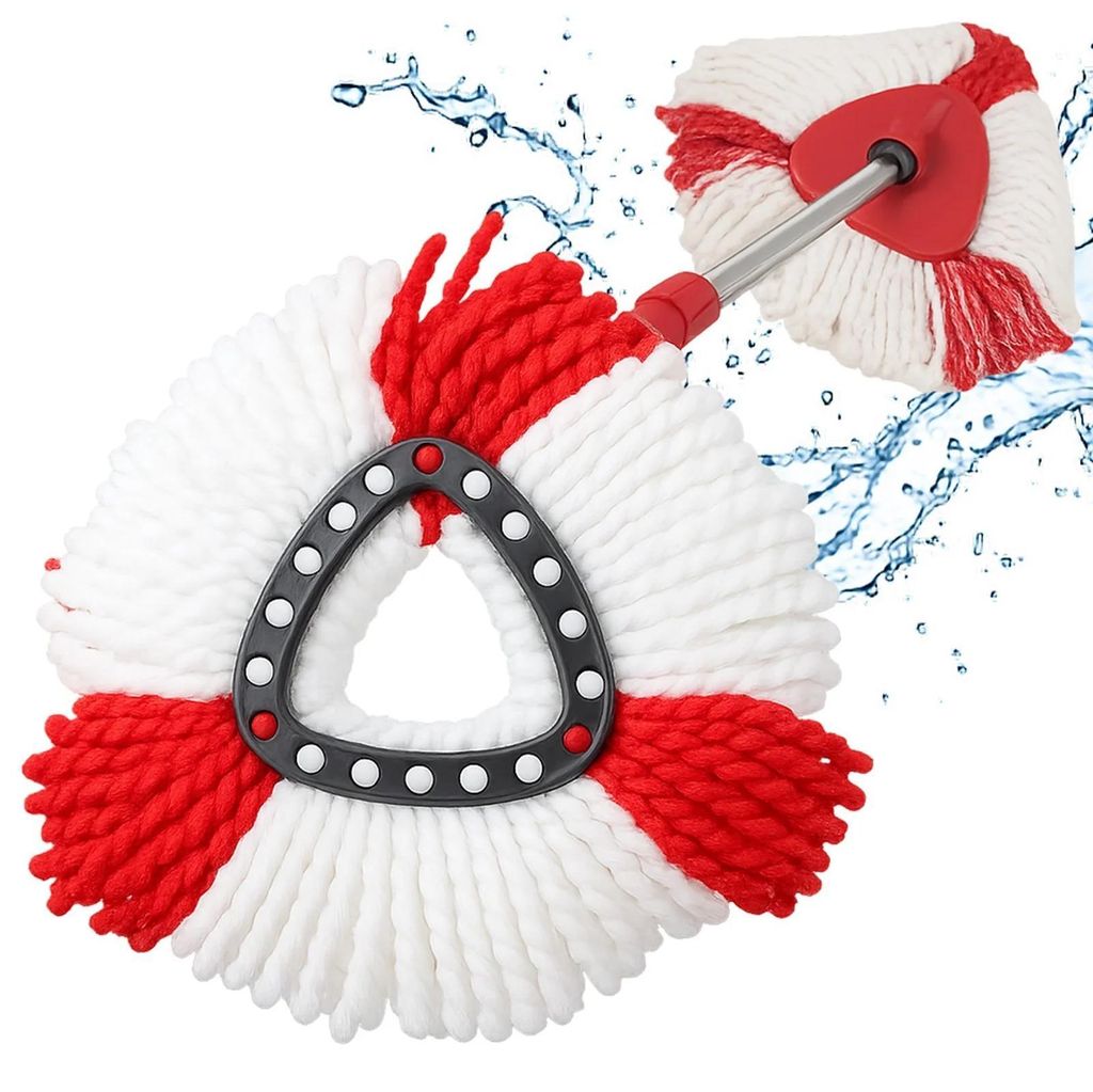 Mop-Einsatz Vileda Turbo Ersatz-Wischmopp kompatibel Easy Wring and Clean UltraSpin Mini Mikrofaser waschbar 60C 1 Stk