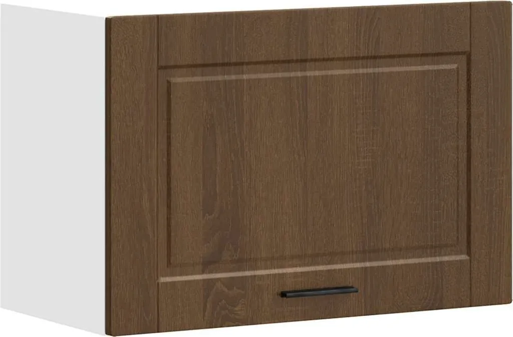 Mobile Cucina Sospeso Porto Brown | Montaggio Rapido Effetto Rovere