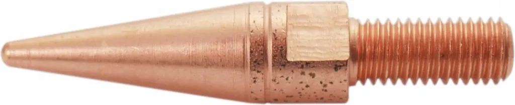 Électrodes M7 anti-desserrage pour spotter, filetage à gauche, 5 unités