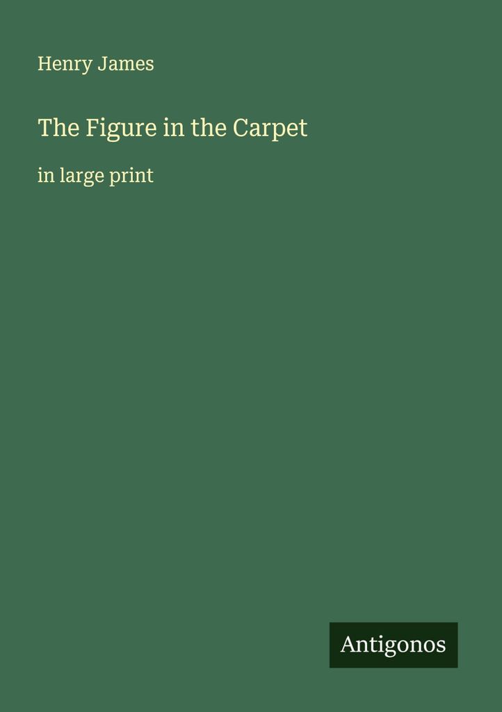 The Figure in the Carpet