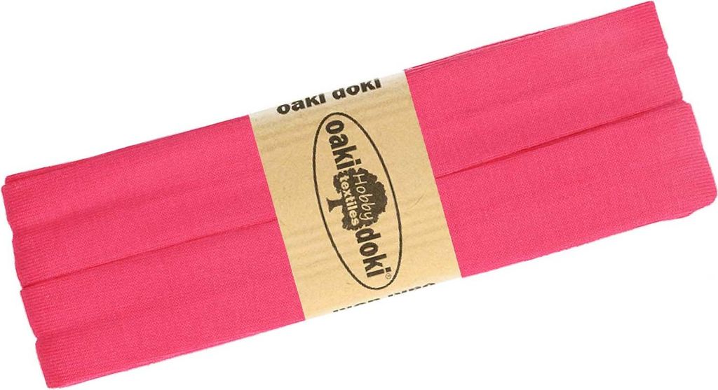 Schrägband Jersey 3m Breite 20mm Oaki Doki Tricot de Luxe Einfassband elastisch