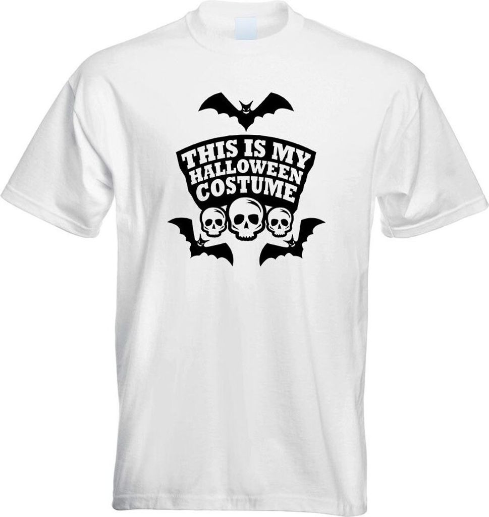 Kiwistar - T-Shirt - Weiss - My Halloween Costume 2 Motiv Bedruckt Funshirt Design Print - mit Motiv Bedruckt - Funshirt Design - Sport - Freizeit ...