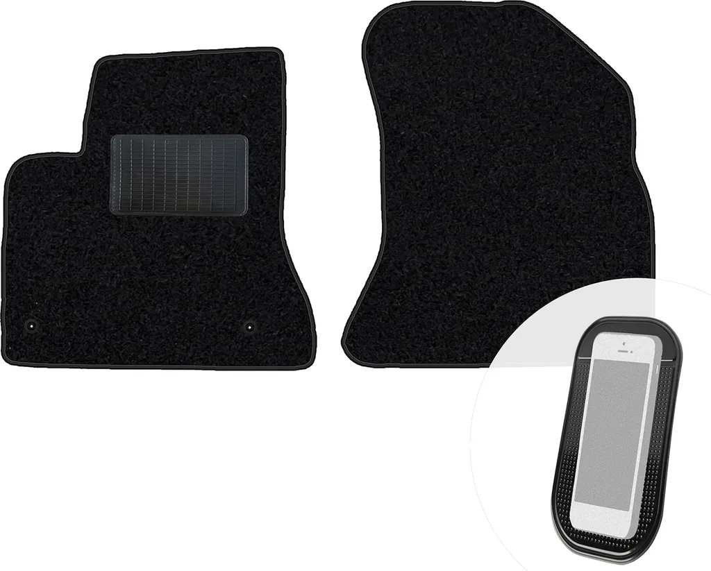 Tappetini Anteriori moto-MOLTICO Velours Citroen C4 Picasso I
