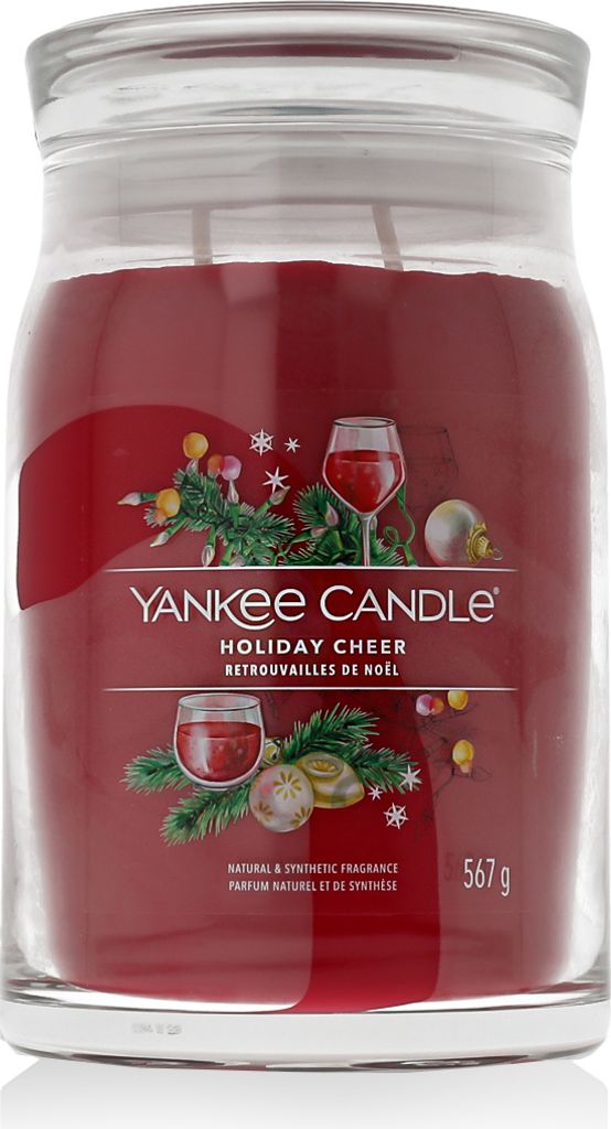 Yankee Candle Holiday Cheer, Rund, Rot, 90 h, 1 Stück(e)