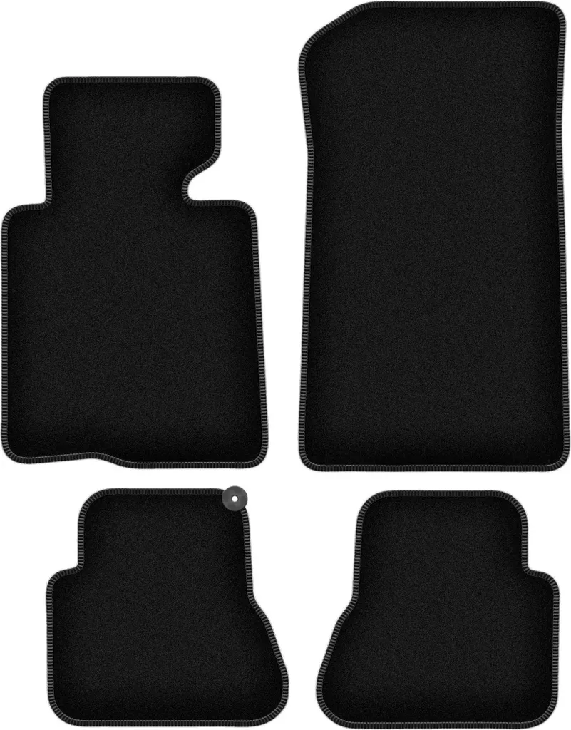 Tappetini in Velluto BMW E46 Cabriolet (2000-2007) - Set 4pz Su Misura