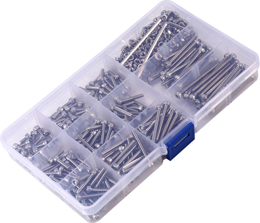 Schrauben, Muttern, Bolzen, Muttern- und Bolzen-Sortiment, Befestigungsmittel, Reparaturwerkzeug-Zubehör