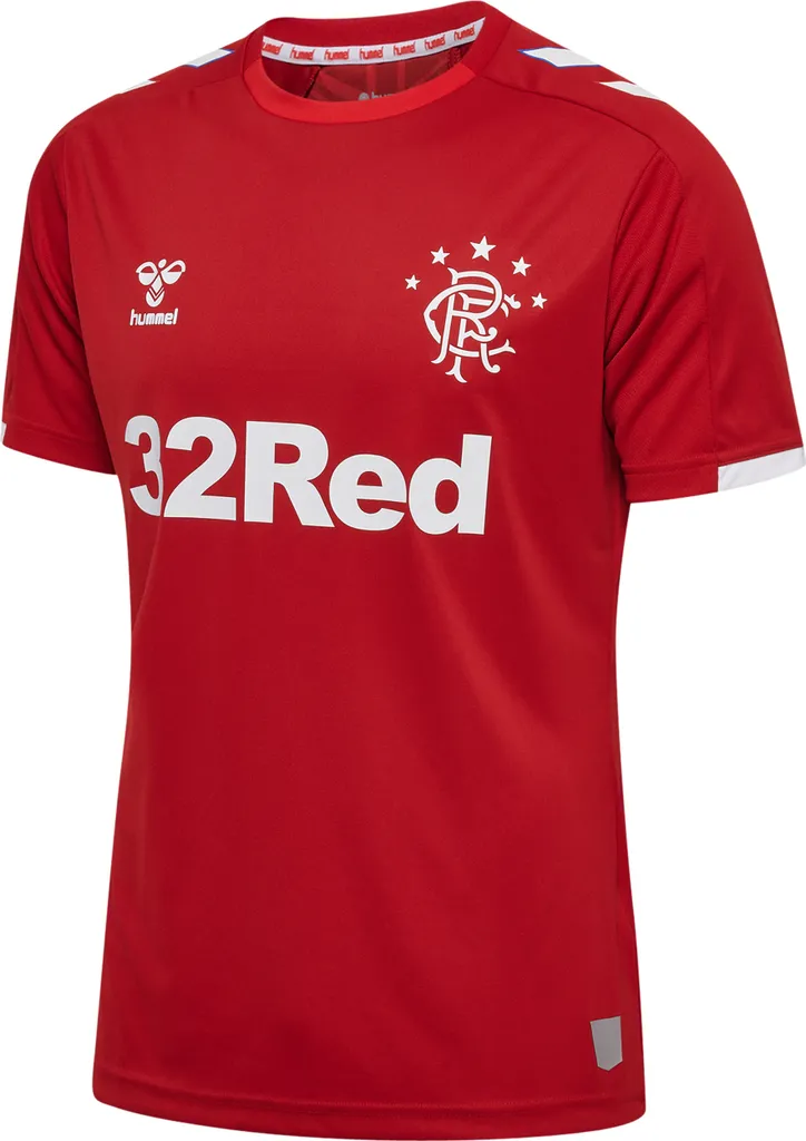 Maillot Rangers FC Hummel Rouge Anti-transpiration Taille L Sport