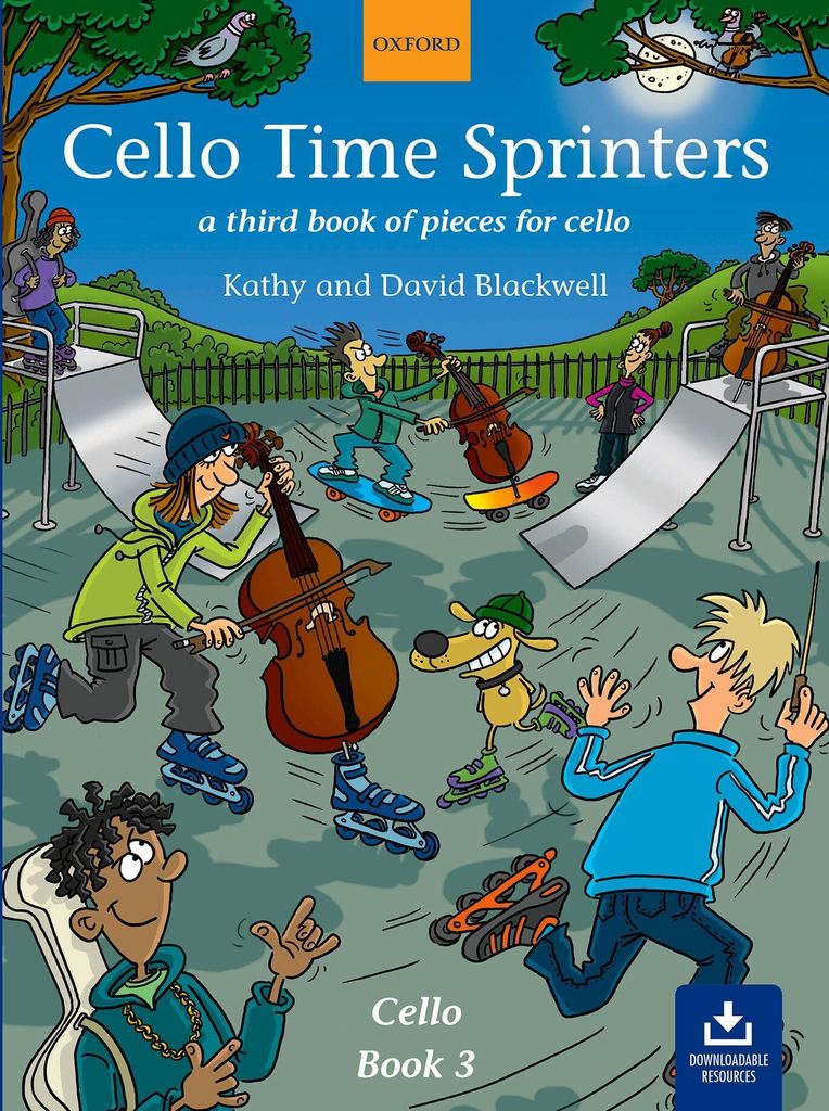 Cello Time Sprinters Drittes Buch für Cello mit Download-Ressourcen