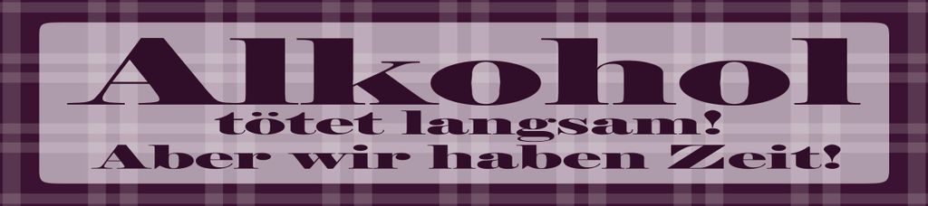 vianmo Blechschild 10x46 cm tötet langsam aber wir haben Zeit