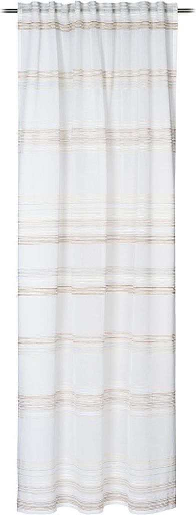 GÖZZE Schlaufenschal PINA stein BH 140x245 cm grau Vorhang