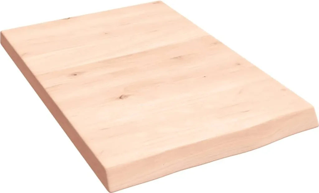 SYFAX Ripiano Parete Rovere 40x60x2-4 cm | Solido e Conveniente