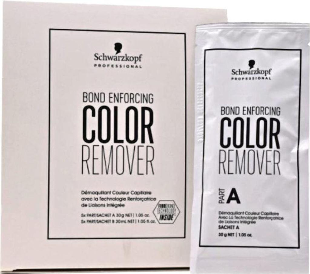 Schwarzkopf Bond Enforcing Color Remover - 10 sacchetti Immagine del prodotto 