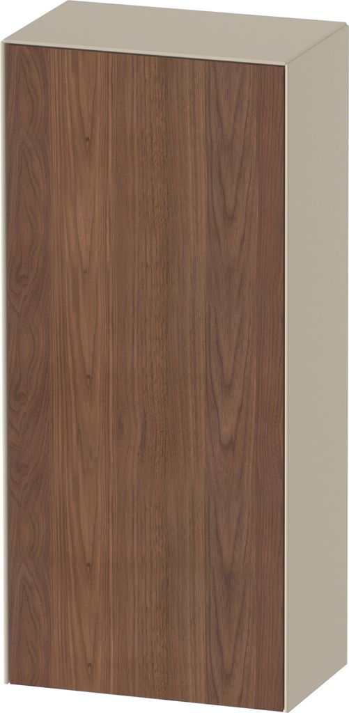 Duravit White Tulip Halbhochschrank, Breite 400 x Tiefe 240mm, eine Tür Anschlag links Tip-on Öffnung, WT1322L77H3
