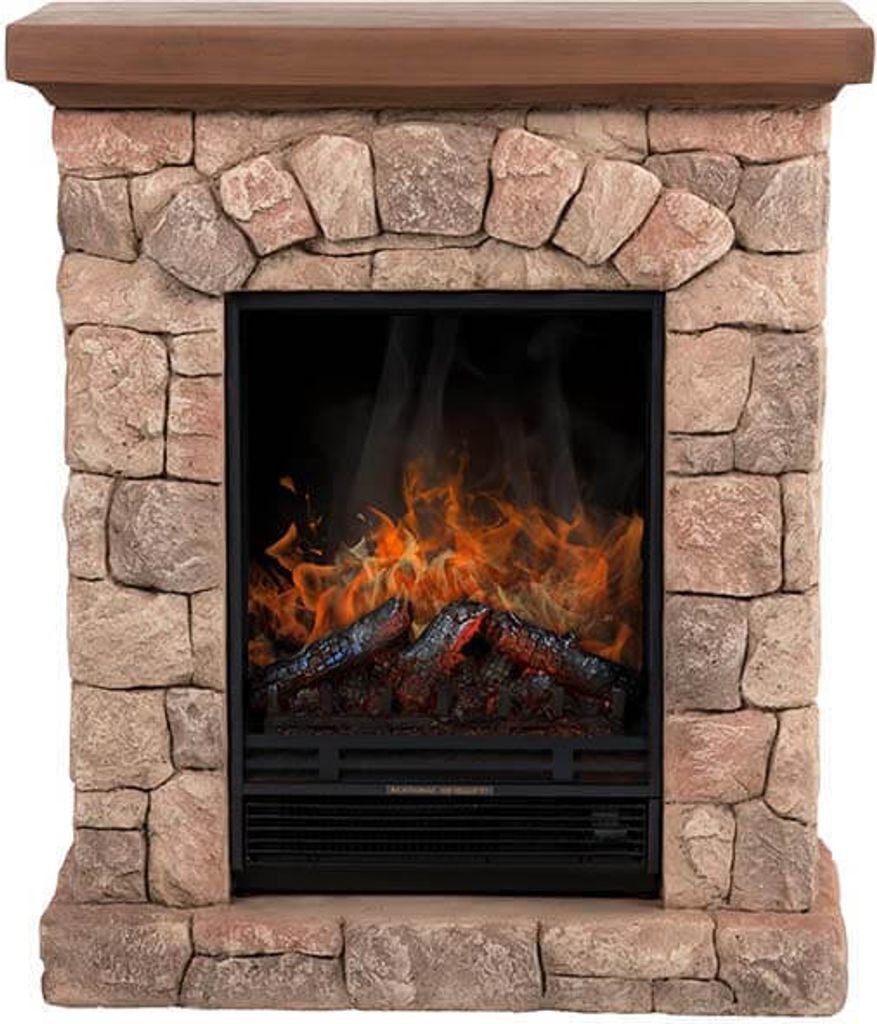 HOME DELUXE - Elektrokamin CALOR - MGO-Kunststein - 76,5 x Produktbild 1