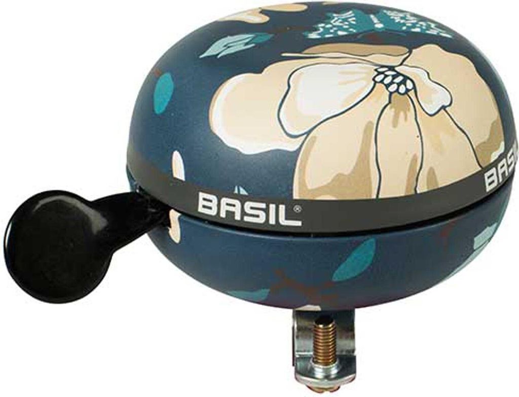 Sonnette De Vélo Basil Gardenia White – Ding Dong Deux Sons – XXL 80mm