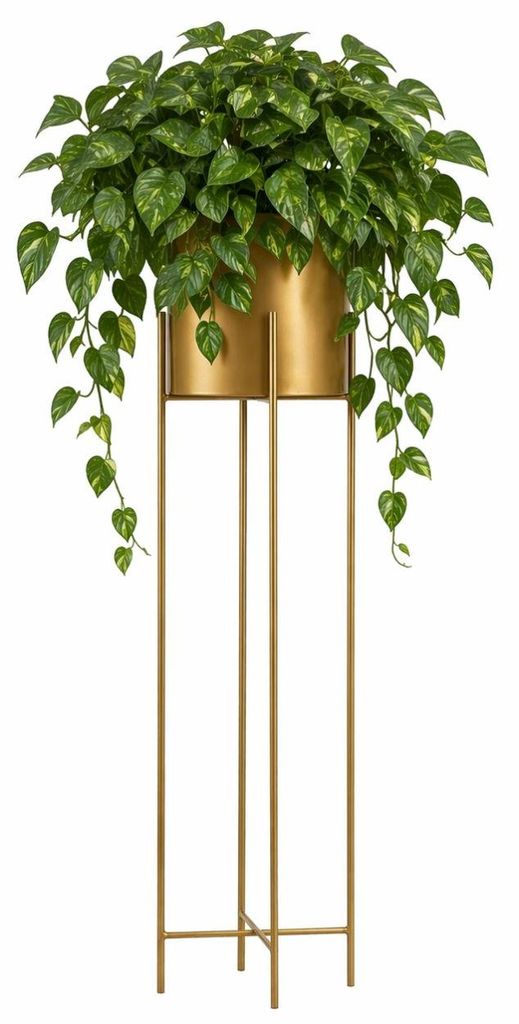 Howhomely | Portafiori - Oro - Altezza 95 cm - Metallo - Immagine del prodotto 