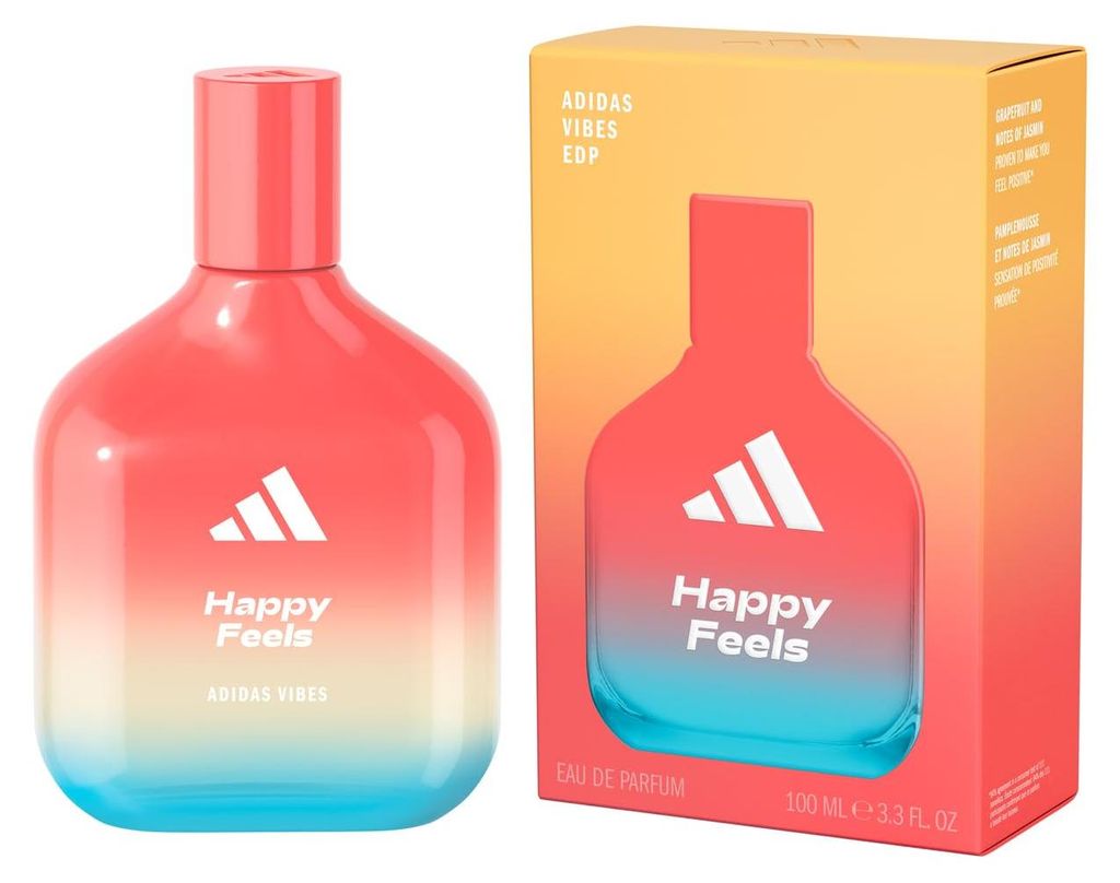 ADIDAS Vibes Happy Feels, Eau de Parfum, 100 ml Imagen del producto 