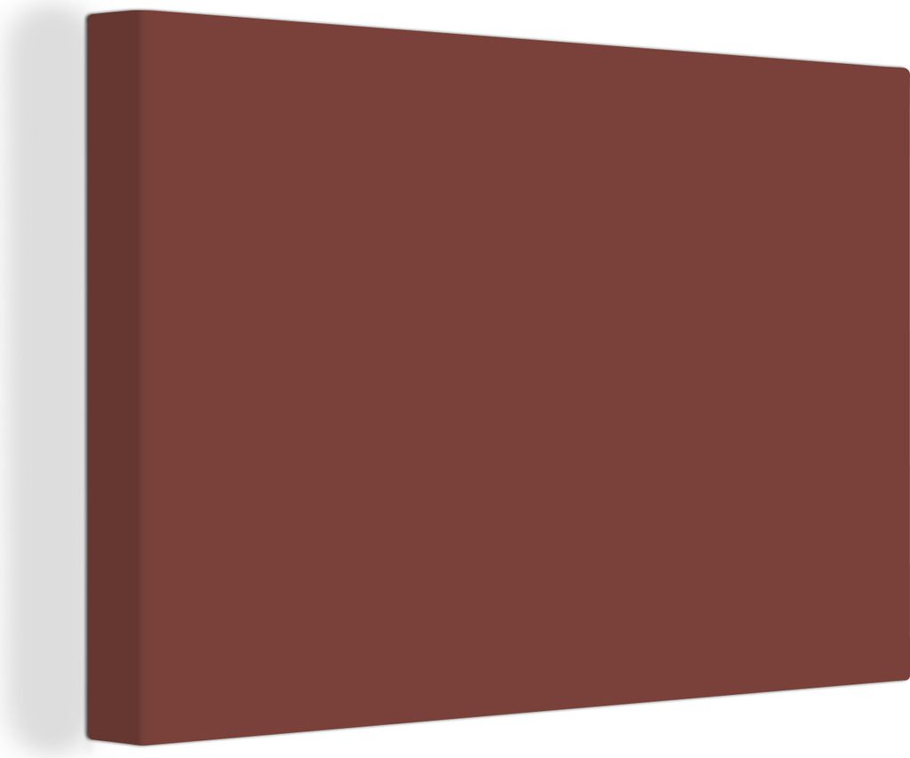 OneMillionCanvasses - Leinwandbilder - 150x100 cm, Palette - Rot - Innenbereich, Wandbilder Kunstdruck Wanddekoration - Foto auf Leinwand - Gemä...