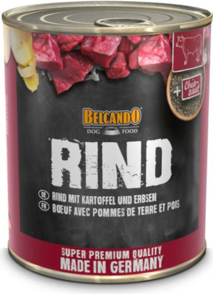 Belcando Super Premium Rind - Hovädzie zemiaky-hrach 800 g Obrázok produktu 
