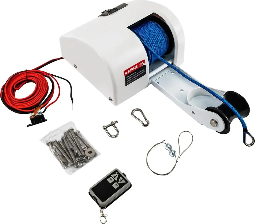 Guindeau 12V pour stopper la fatigue du mouillage manuel - Traction 20kg