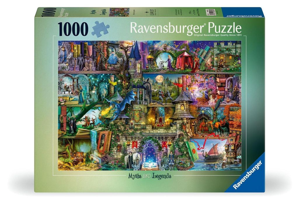 Erwachsenenpuzzle 1000 Teile - Mythen und Legenden Produktbild 