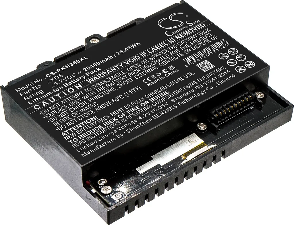 TECHTEK Batteria compatibile con [Peaktech] 1360, Oscilloscope 1360, Oszilloskop 1360, P 1340, P 1341, P 1355, P 1360, P 1362, P 1363, P 1370, P 1375