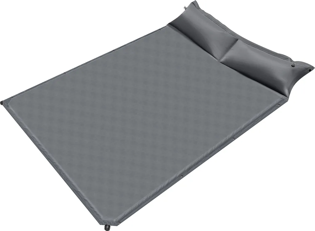 Matelas de camping autogonflant 192cm avec mousse haute densité et valve
