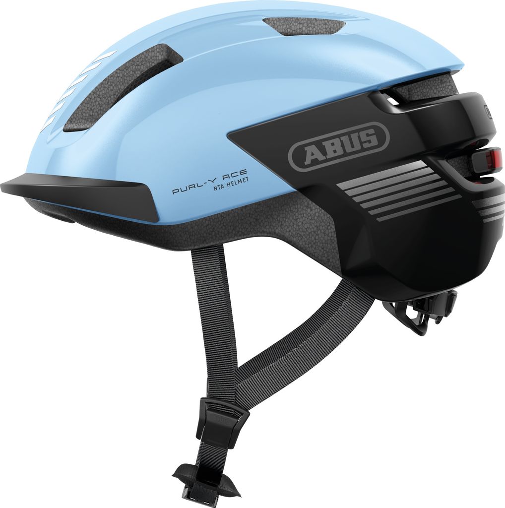 ABUS Fahrradhelm PURL-Y ACE mit LED-Licht – geeignet Fahrten auf E-Bike und S-Pedelec – trendiger NTA-Schutzhelm für Erwachsene und Jugendlich...