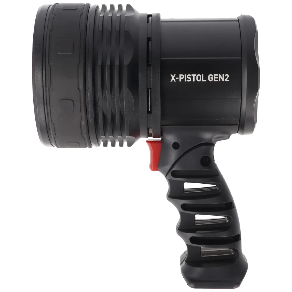 Projecteur LED longue portée 530m avec focus et protection eau IPX6