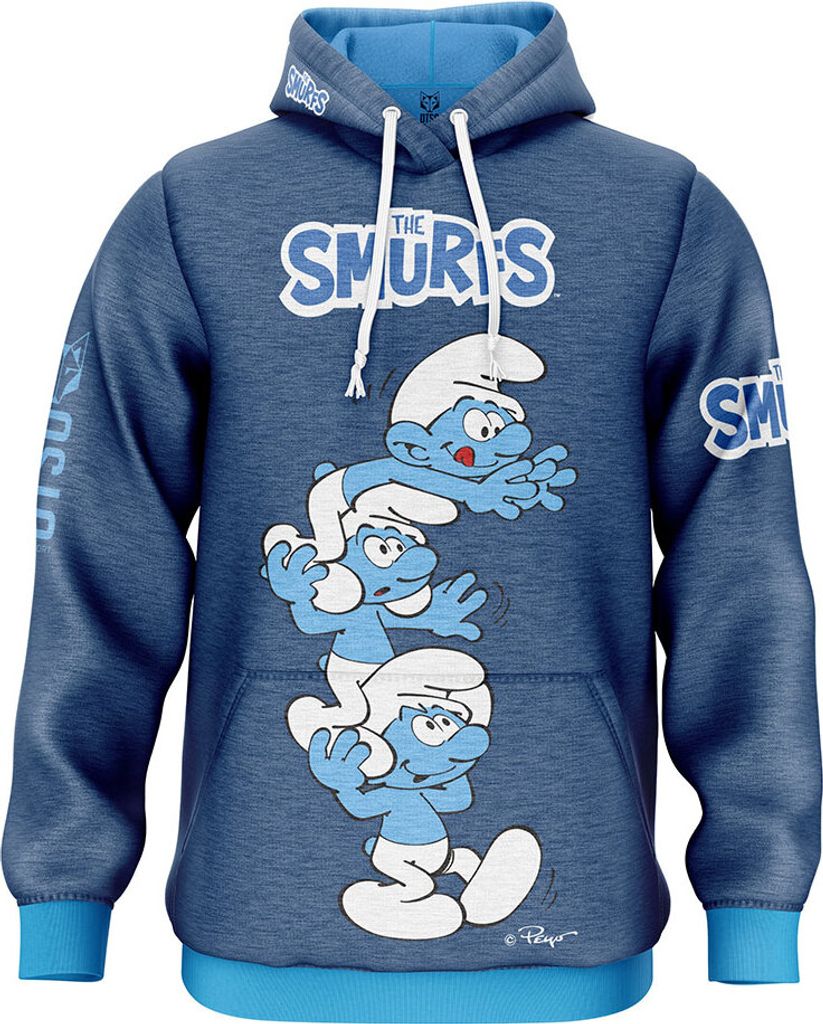 Otso Schlümpfe Tower Hoodie Blau M Mann Blau M