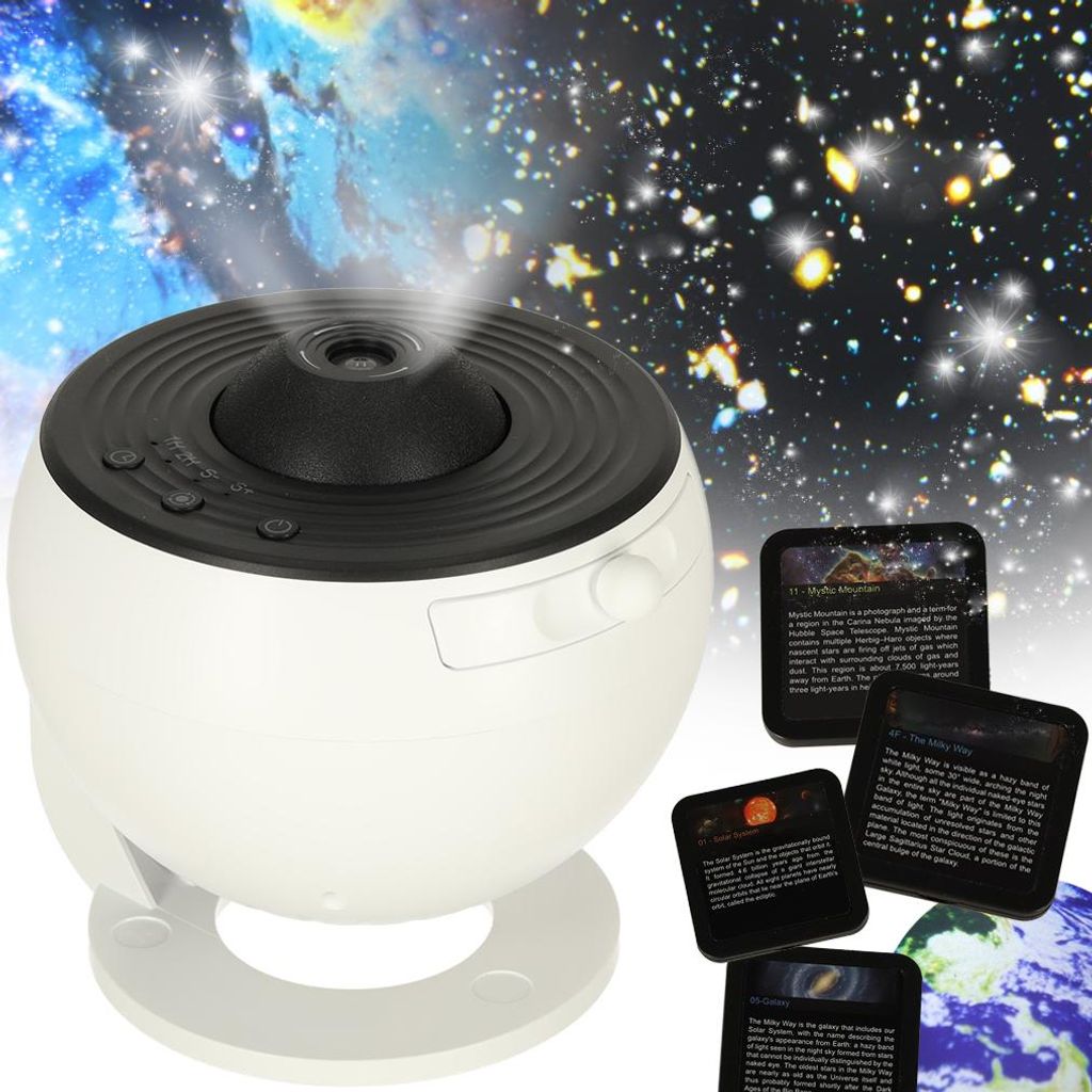 USB Led 12 Disk Star-projector Productafbeelding 
