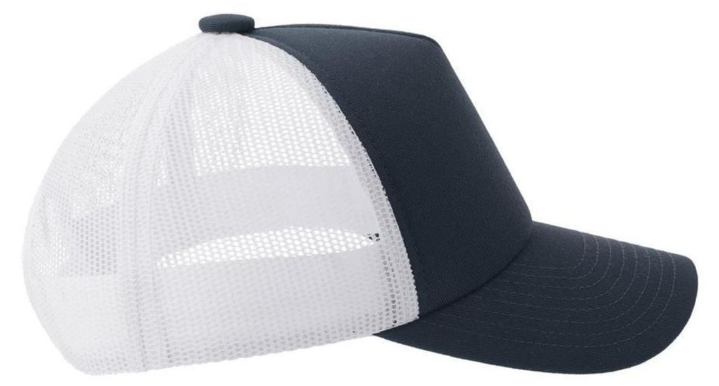 Atlantis Headwear - "Record-S" Trucker Cap für Herren/Damen Uni, Hohes Profil, recyceltes Material AB762 (Einheitsgröße) (Königsblau)