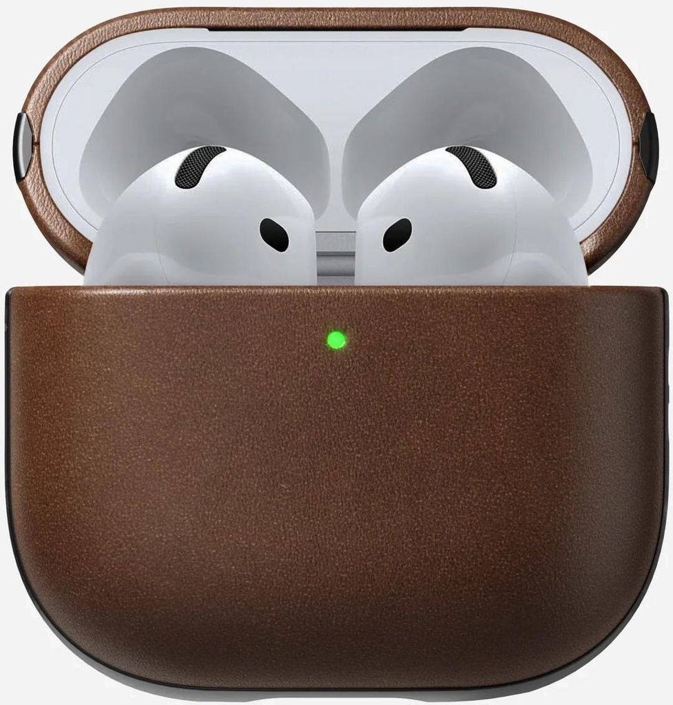 Nomad Modern Leather Case, brown - Airpods 4 Obrázek produktu 