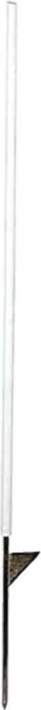 Kerbl Kunststoffpfahl 108 cm mit Einzeltritt Bodennagel verzinktes Metall